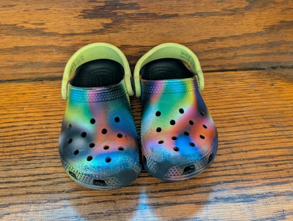 Crocs Shoes Solarized Kids Boys Girls 7